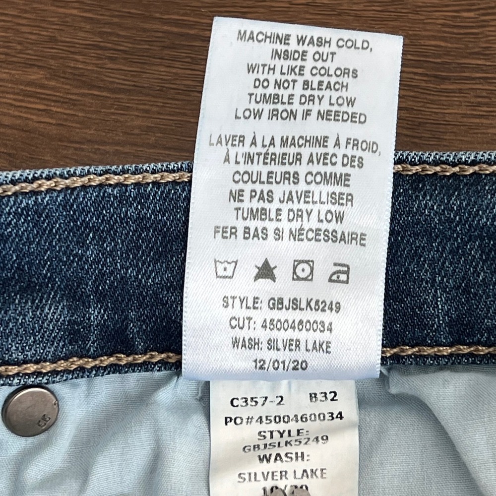 Joe's Jeans The Slim Straight Ankle Jeans Silver Lake Wash Blue Women's Size 29 - Picture 6 of 10